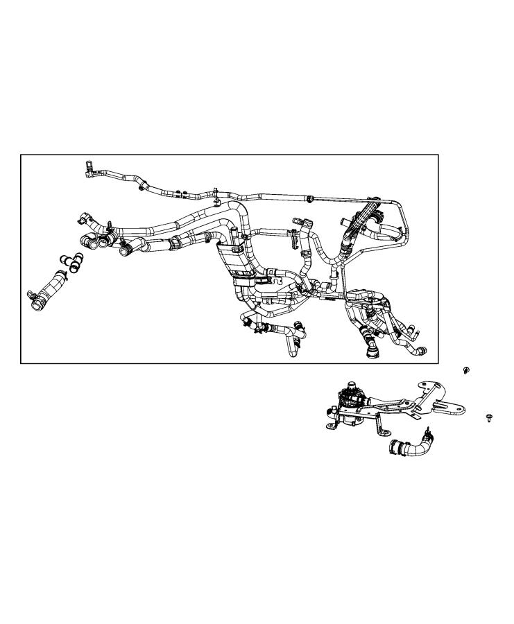 Diagram Auxiliary Pump. for your Chrysler Pacifica  