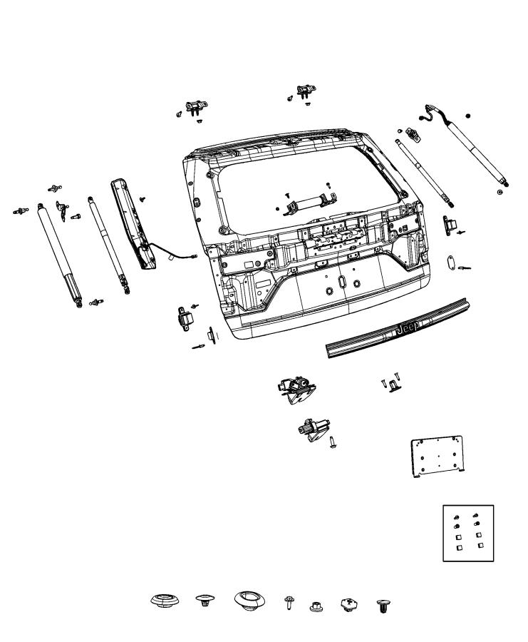 Liftgates. Diagram