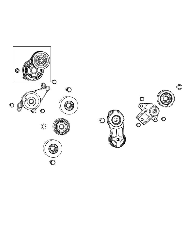 Diagram Pulleys And Related Parts Super Charger. for your Jeep