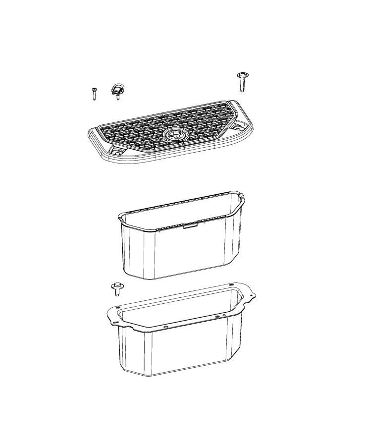 Cargo Covers, Bins and Organizers. Diagram