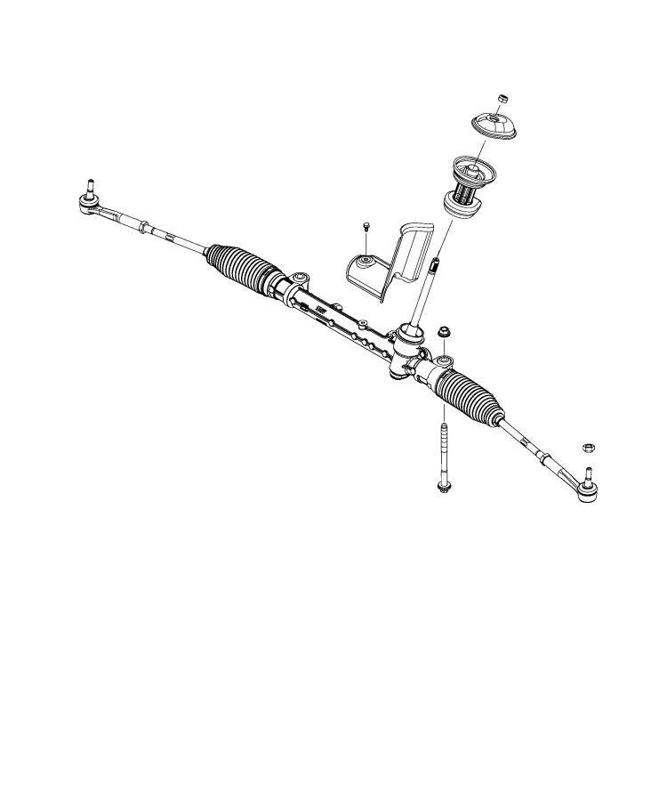 Diagram Gear Rack and Pinion. for your 2004 Chrysler 300  M 