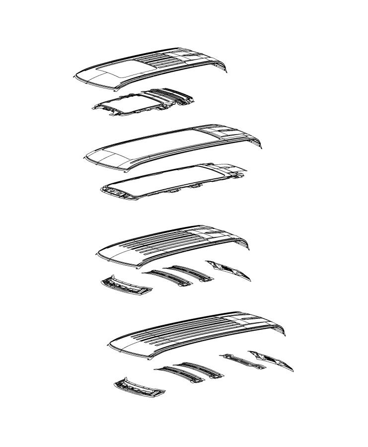 Diagram Roof Panel. for your Ram 1500  