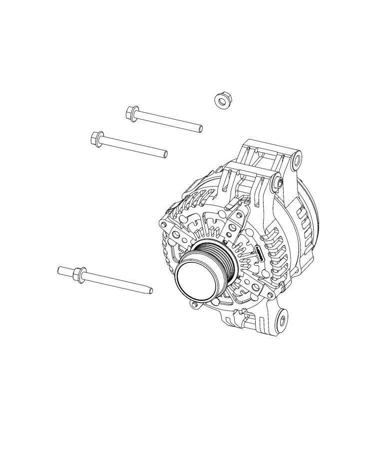 Diagram Generator/Alternator and Related Parts. for your 2003 Chrysler 300  M 