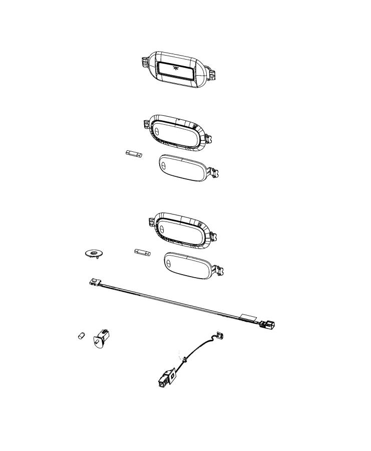 Diagram Lamps, Interior. for your 2023 Ram 3500   