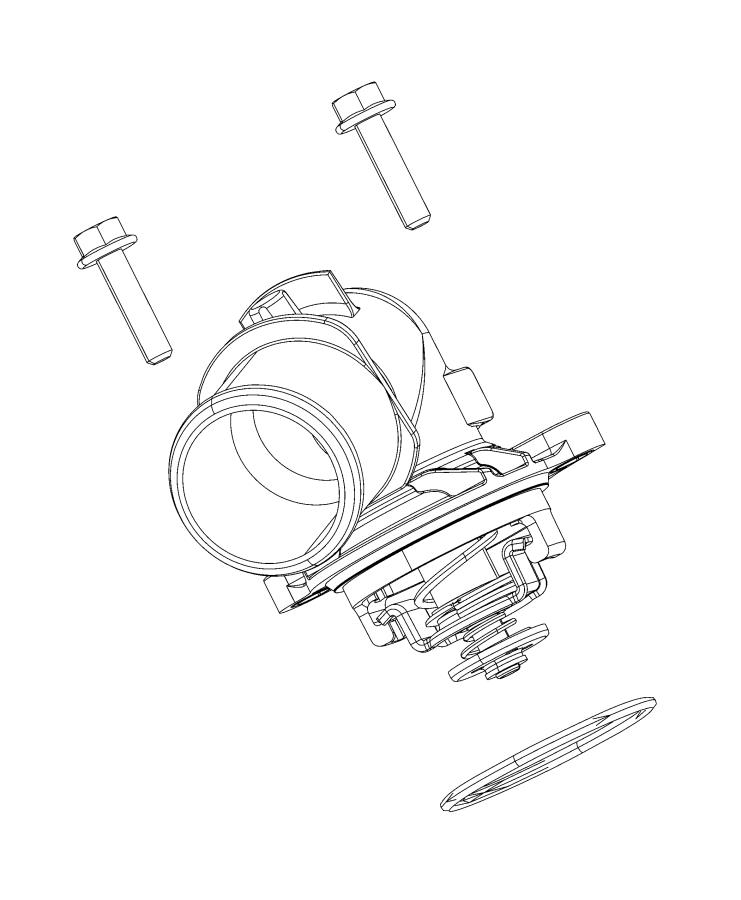 Diagram Thermostat and Related Parts. for your 2002 Chrysler 300  M 