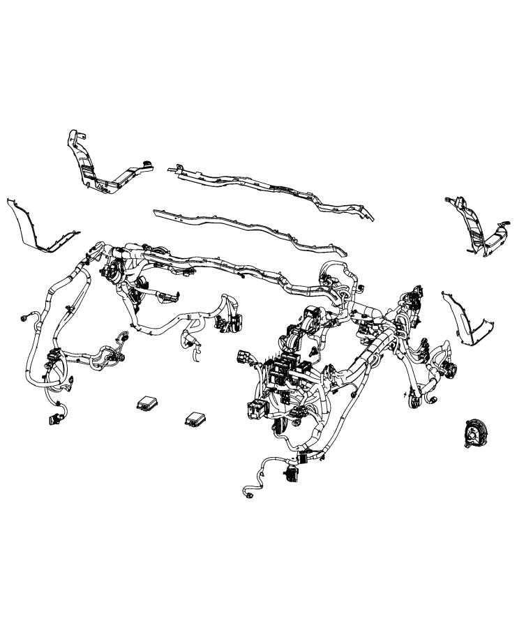 Diagram Wiring, Headlamp to Dash. for your 2009 Ram 1500   