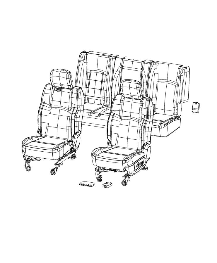 Diagram Modules, Body. for your 2000 Chrysler 300  M 