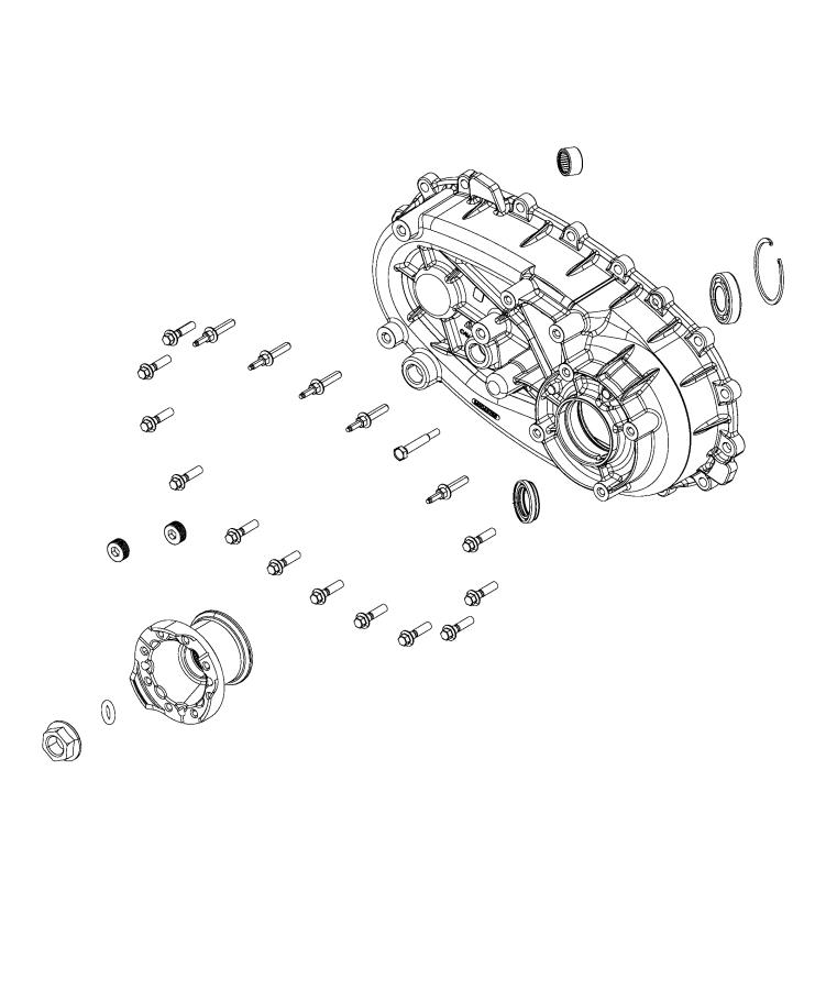 Full size assembly image of Rear Case and Related Parts. (1/1)