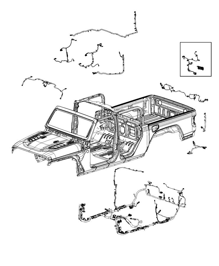 Diagram Wiring, Body. for your 2000 Dodge Avenger   