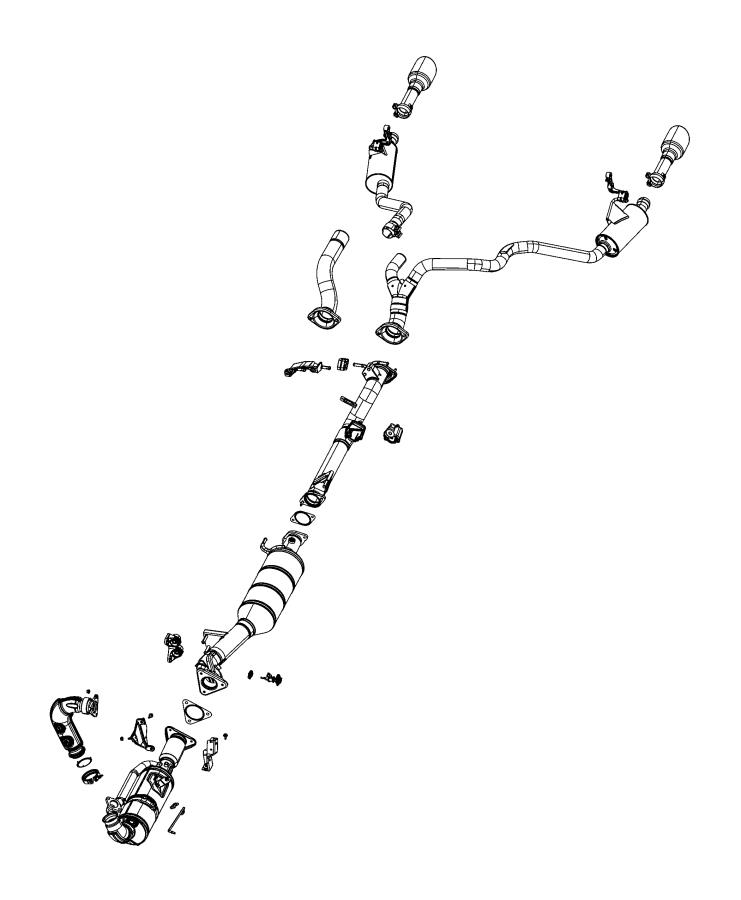 Exhaust System. Diagram