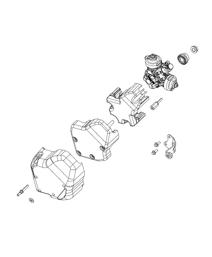 Diagram Fuel Injection Pump. for your 2023 Jeep Wrangler   