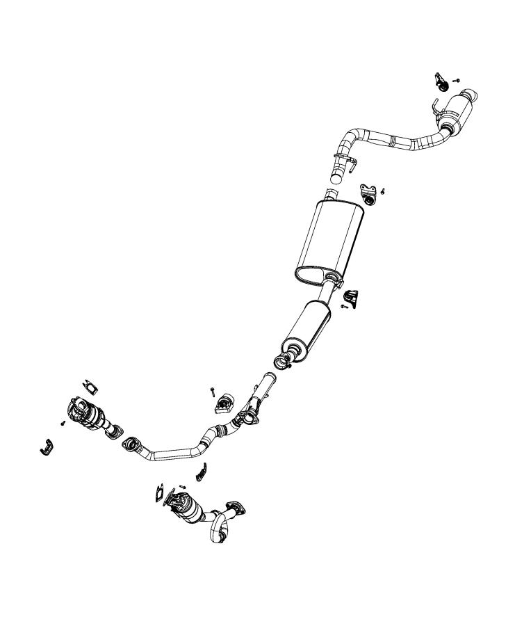 Exhaust System. Diagram