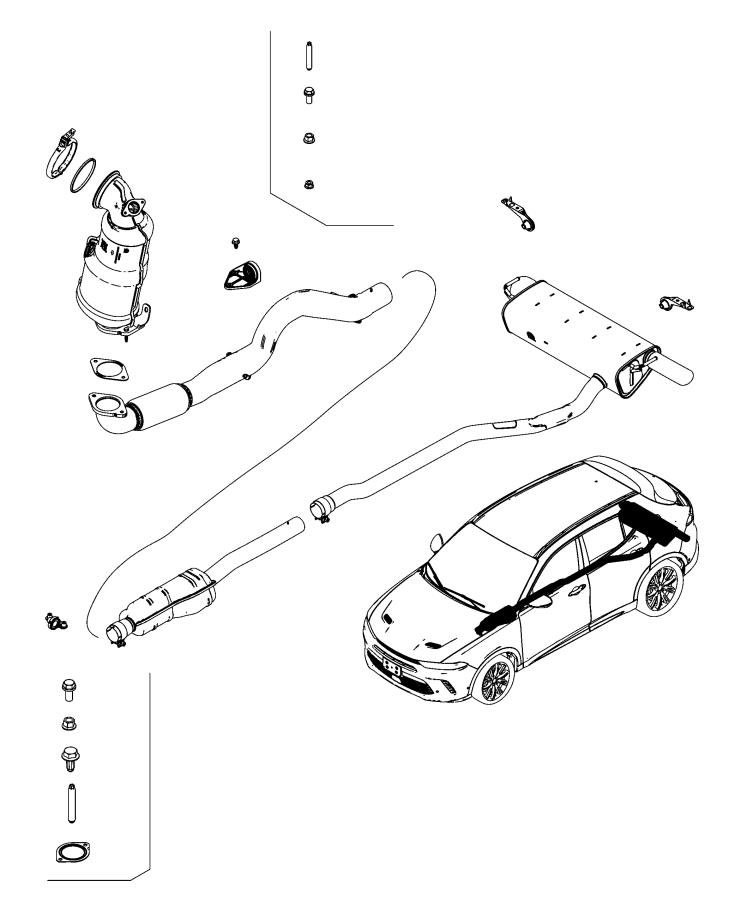 Exhaust System. Diagram