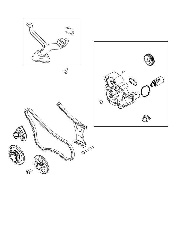 Diagram Engine Oil Pump. for your 2017 Jeep Wrangler   