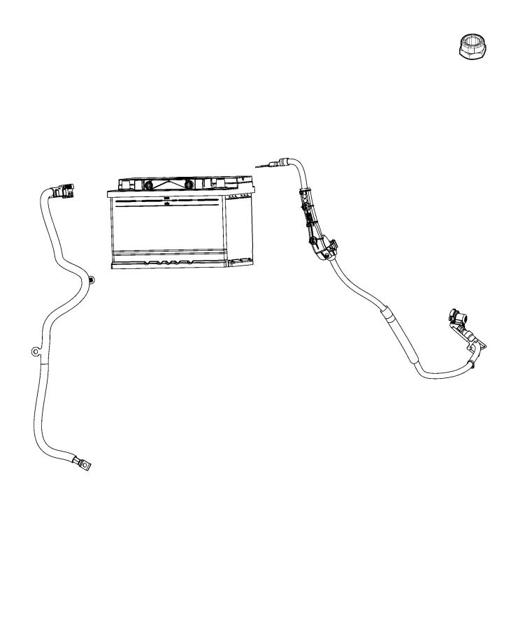 Diagram Wiring, Battery. for your 1999 Chrysler 300  M 