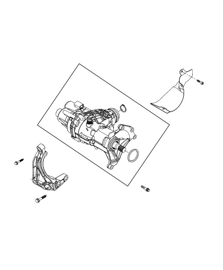 Power Transfer Unit Assembly. Diagram