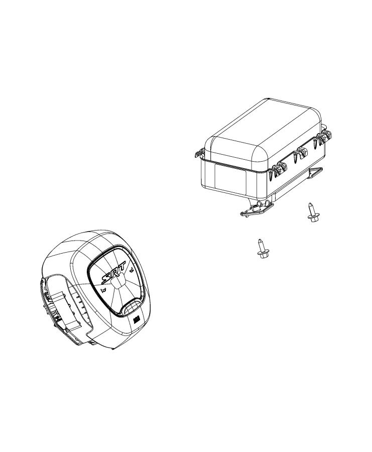 Diagram Air Bags, Front. for your Dodge Challenger  