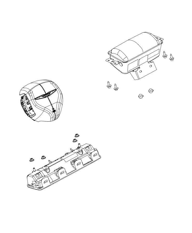 Air Bags, Front. Diagram