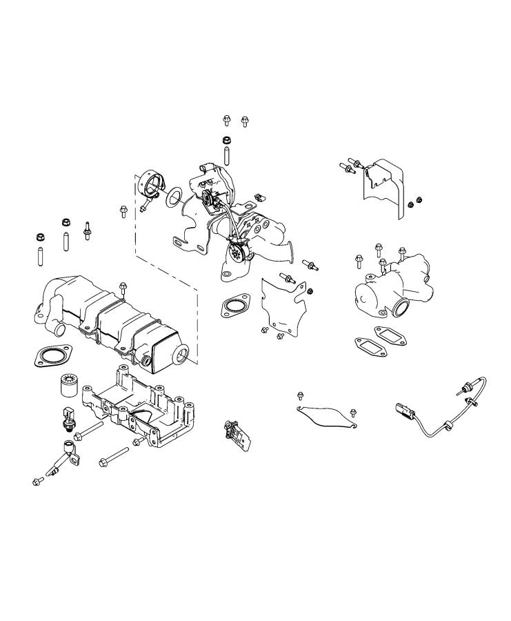 Diagram EGR System. for your 1999 Chrysler 300  M 