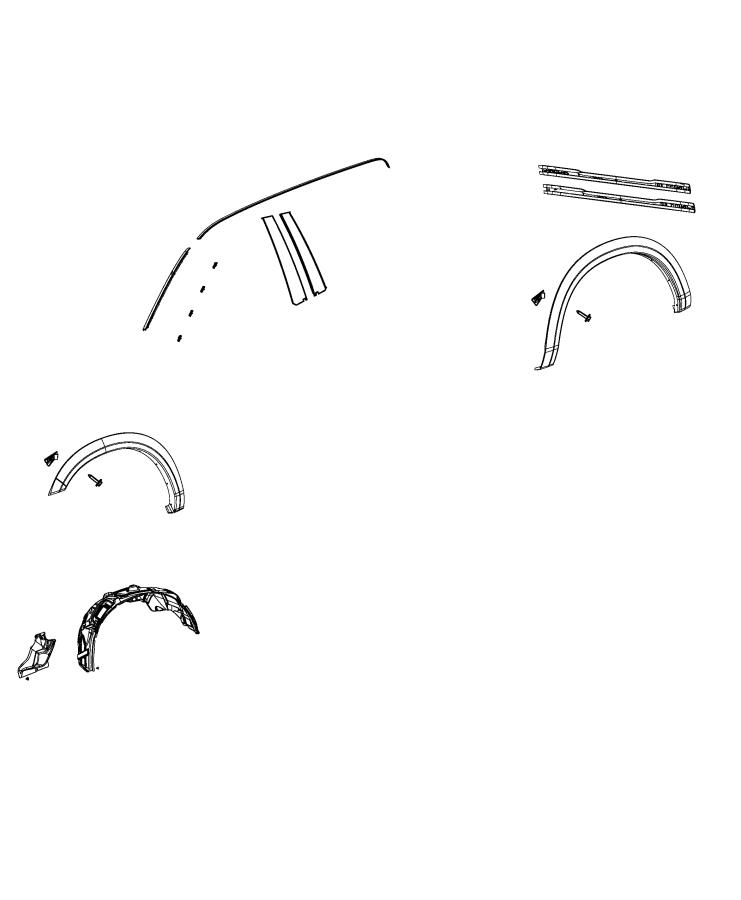 Diagram Exterior Ornamentation. for your 2000 Chrysler 300  M 