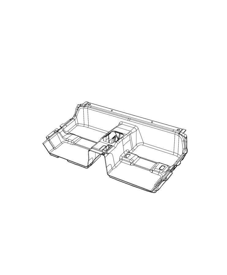 Diagram Carpet, Rear. for your Chrysler 300  M