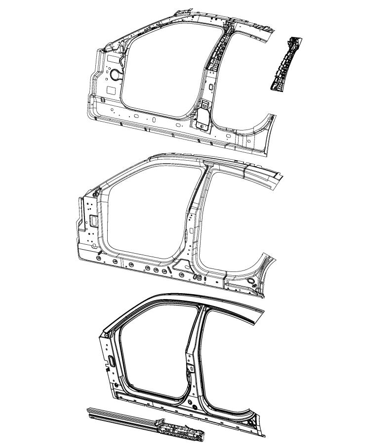 Diagram Front Aperture Panel. for your Dodge