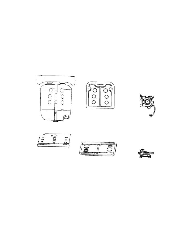 Second Row - Adjusters, Recliners, Shields and Risers, Bench. Diagram