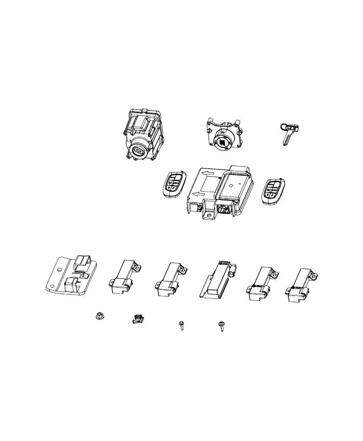 Diagram Remote Start. for your 2023 Jeep Cherokee   