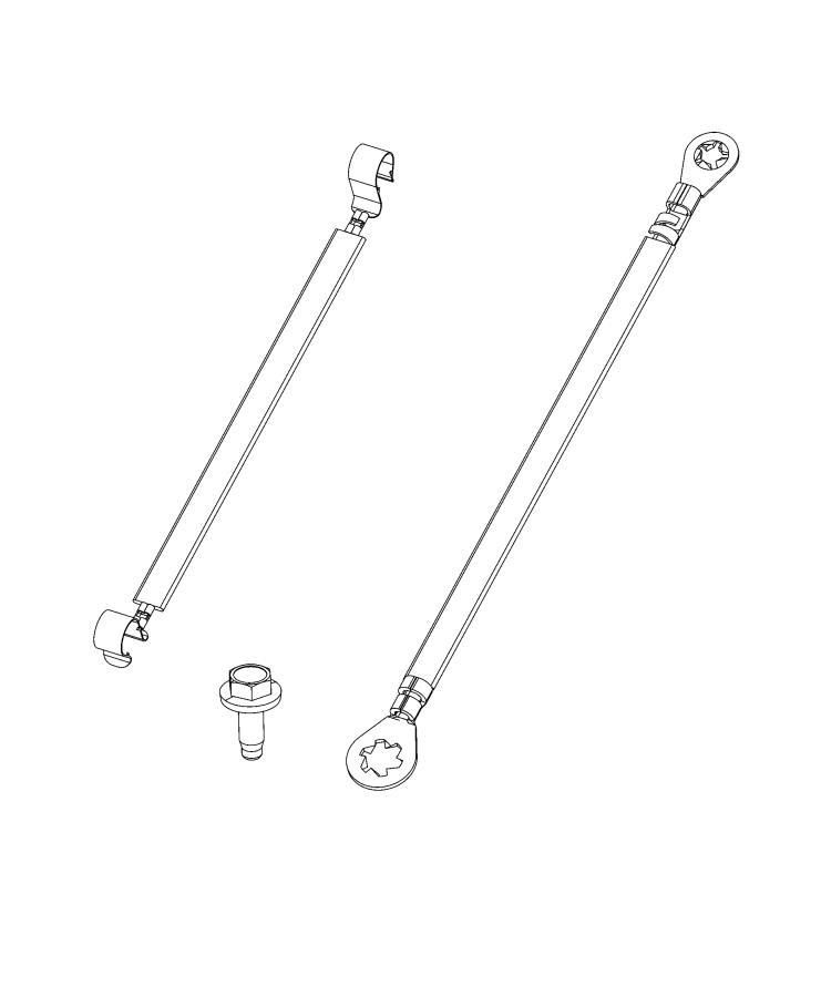 Full size assembly image of Straps, Ground. (1/1)