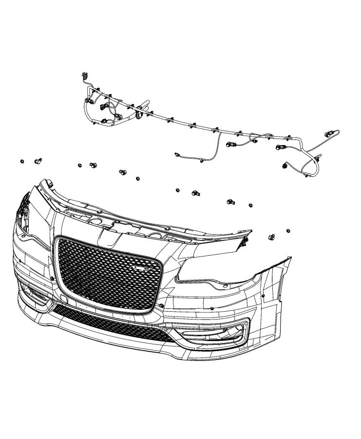 Diagram Wiring, Front Fascia. for your 2005 Ram 1500   