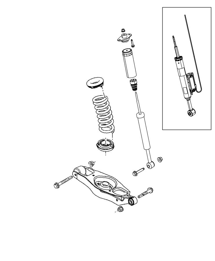 Diagram Shocks, Springs, Spring Links. for your Dodge