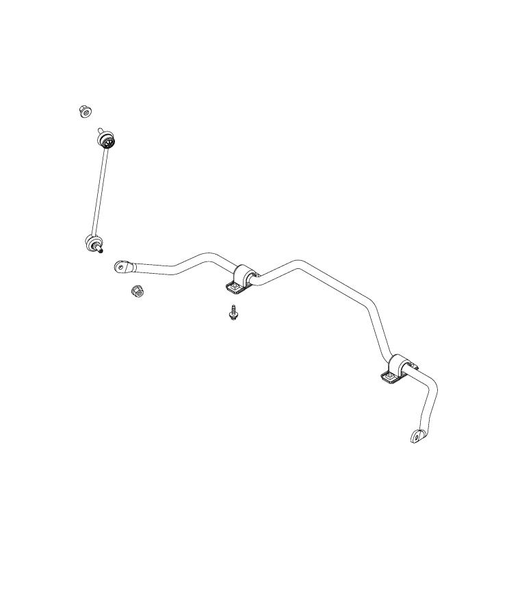 Diagram Stabilizer Bar, Front. for your 2000 Chrysler 300  M 