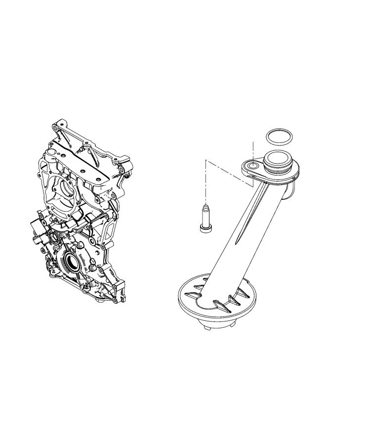 Diagram Timing Case Cover. for your 2003 Chrysler 300  M 