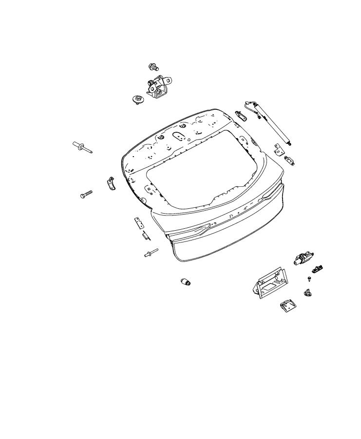 Diagram Liftgates. for your 2015 Dodge Journey   