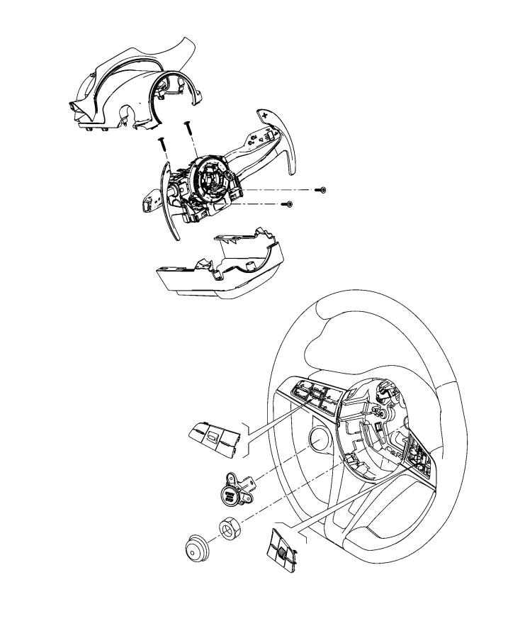 Switches, Steering Wheel. Diagram