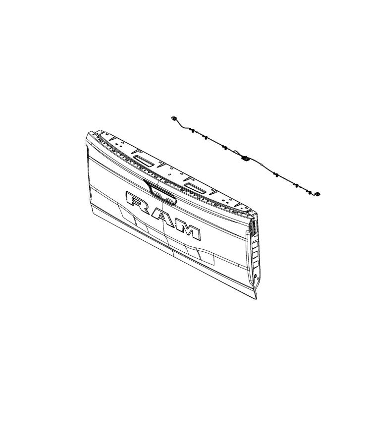 Diagram Wiring, Chassis and Underbody. for your 2025 Ram 1500   