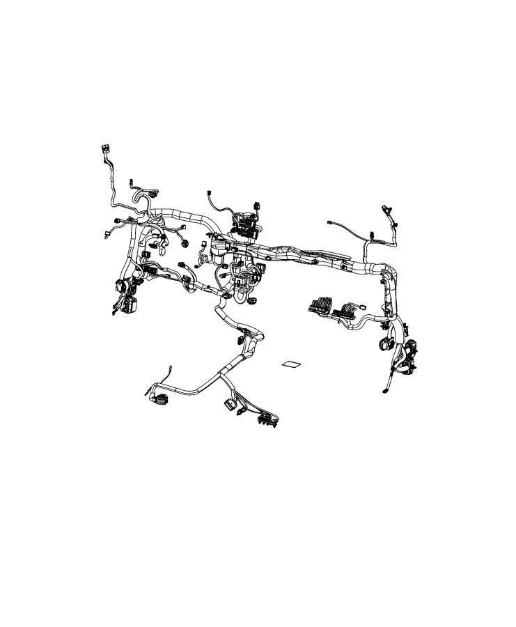 Diagram Wiring, Instrument Panel. for your 2022 Ram 5500   