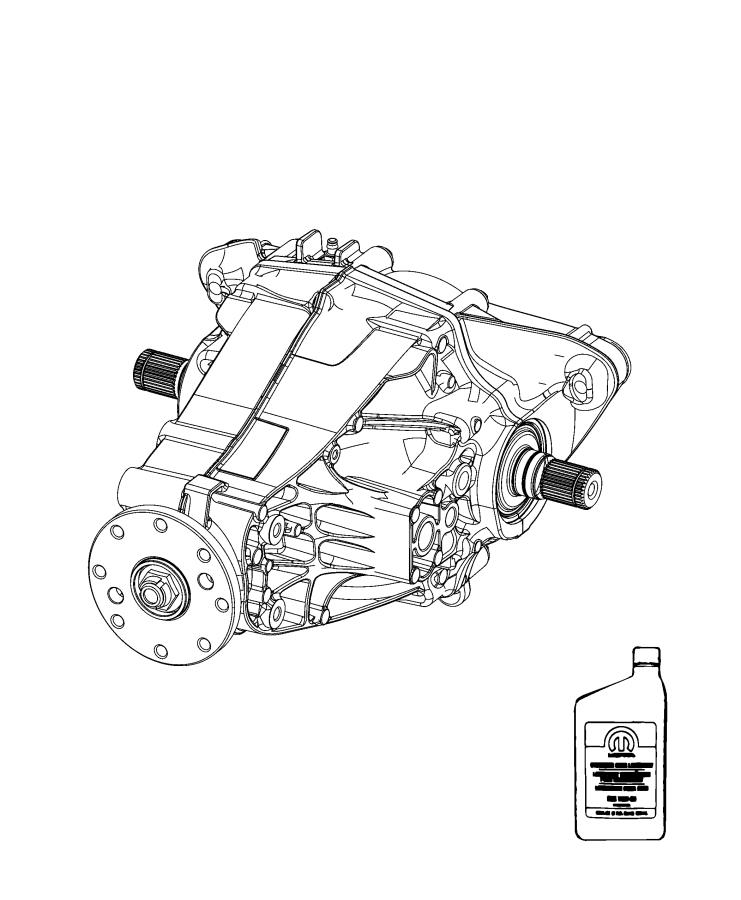 Axle Assembly, Rear. Diagram