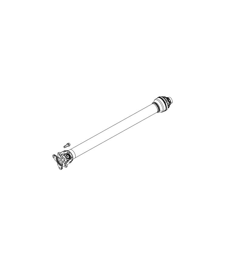 Drive Shaft, Front. Diagram