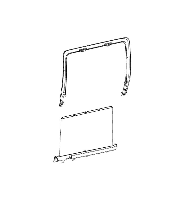 Rear Door Trim Panels. Diagram