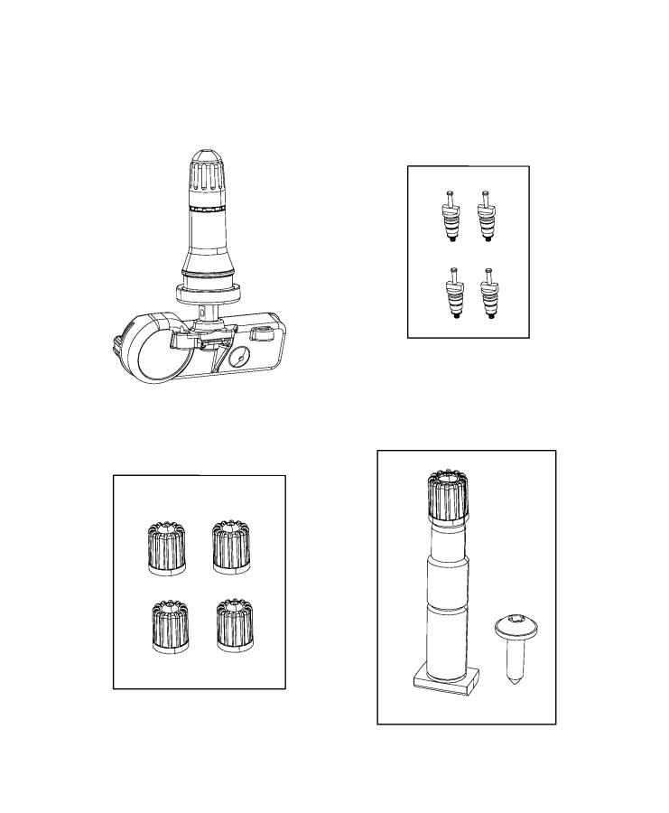 Diagram Tire Monitoring System. for your 2024 Ram 1500   