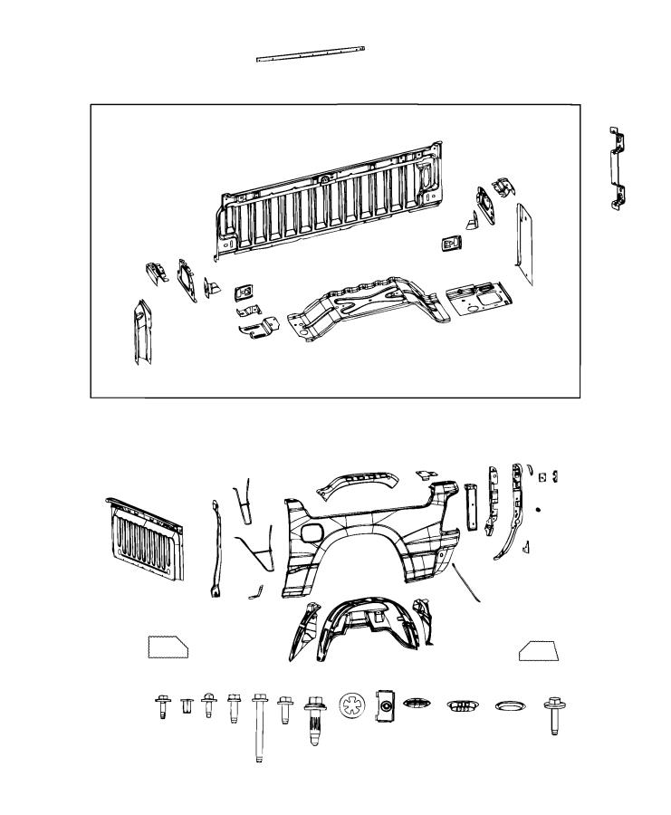 Diagram Pickup Box. for your 2004 Chrysler 300  M 