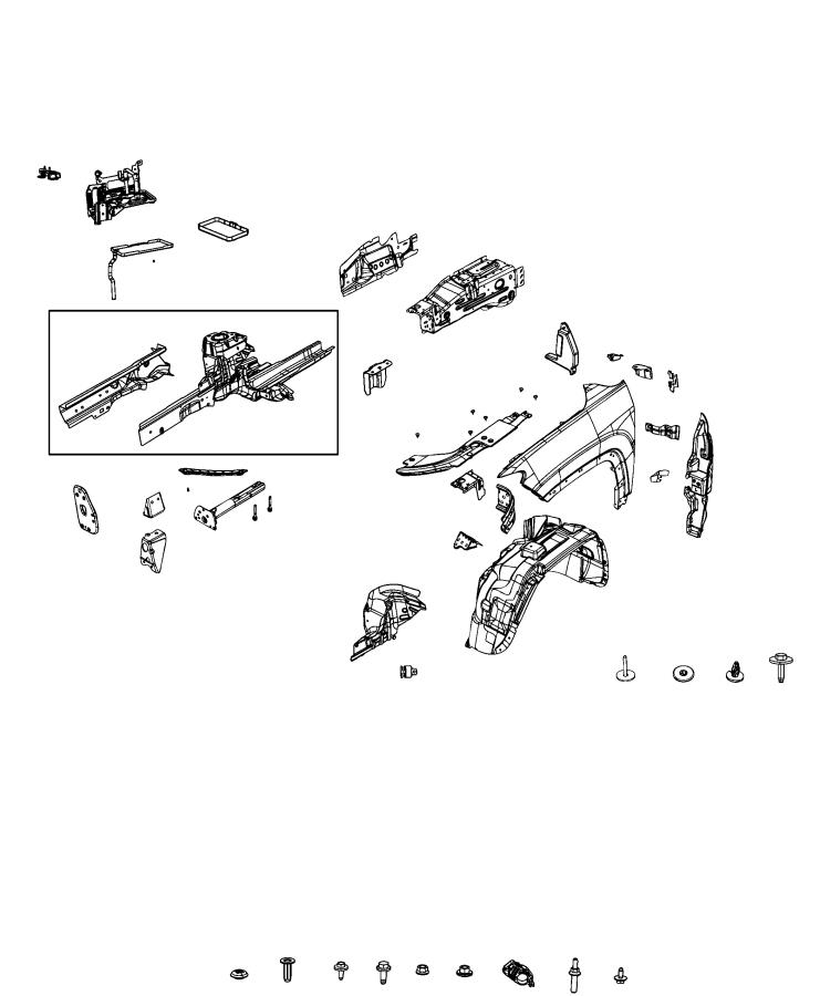 Front Fender. Diagram