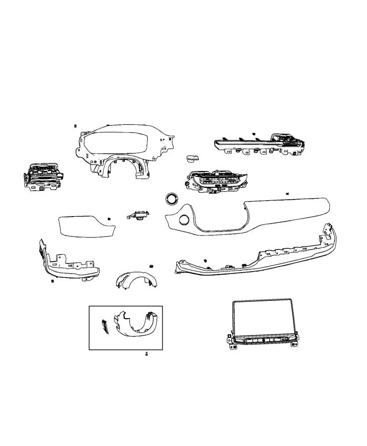 Instrument Panel - Trim. Diagram