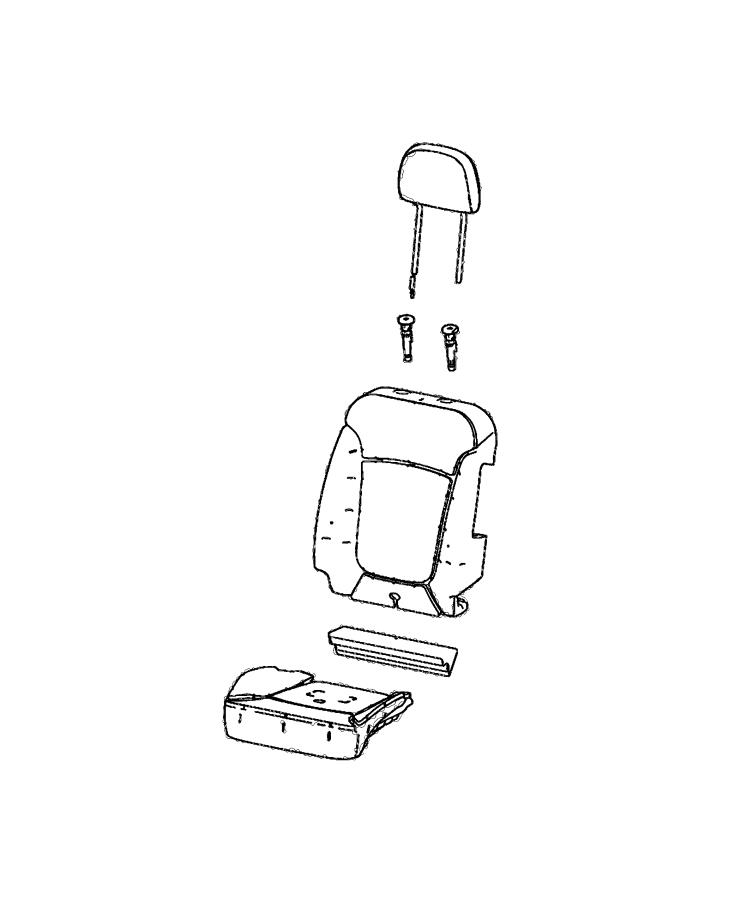 Front Seat, Bucket. Diagram