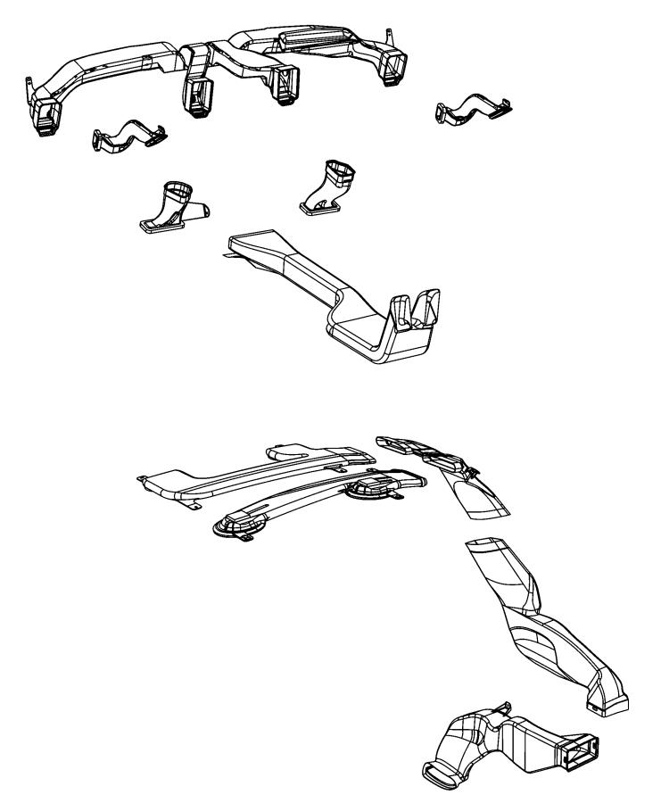 Diagram Ducts. for your Chrysler 300  M