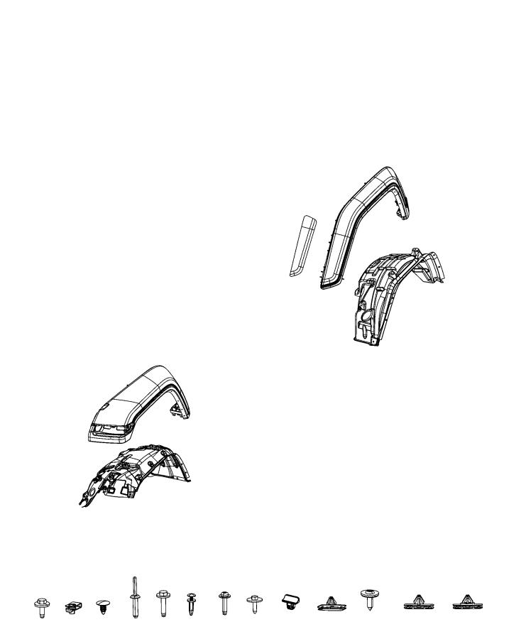 Diagram Exterior Ornamentation. for your 2018 Jeep Grand Cherokee   