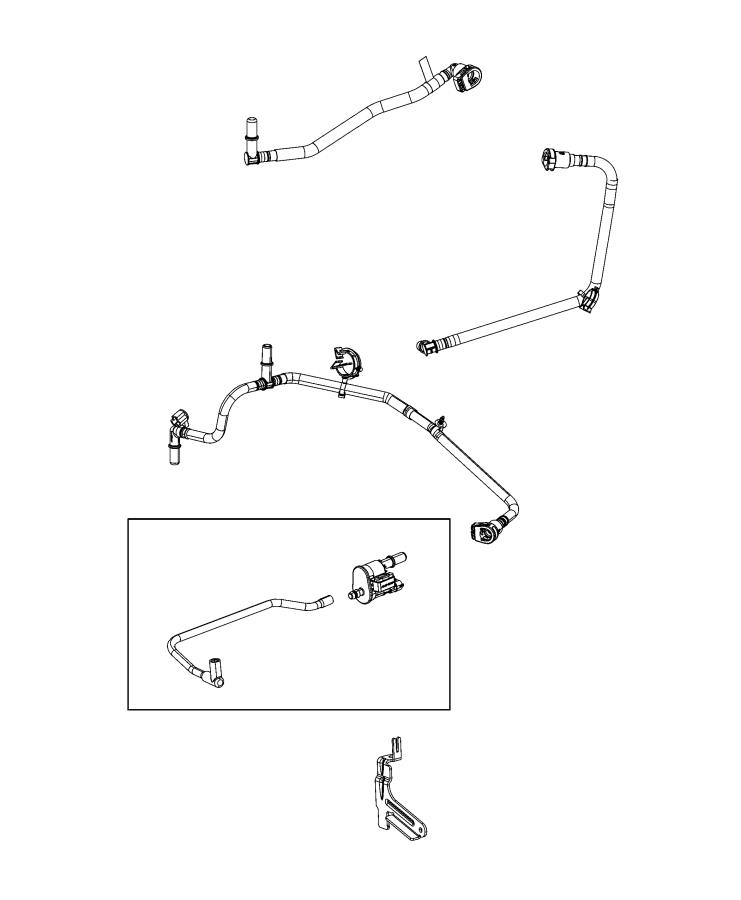 Diagram Emission Control Vacuum Harness. for your 2002 Chrysler 300  M 