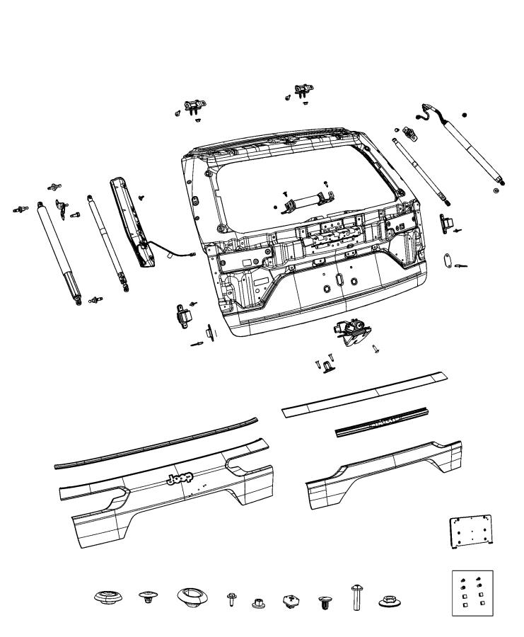 Liftgates. Diagram