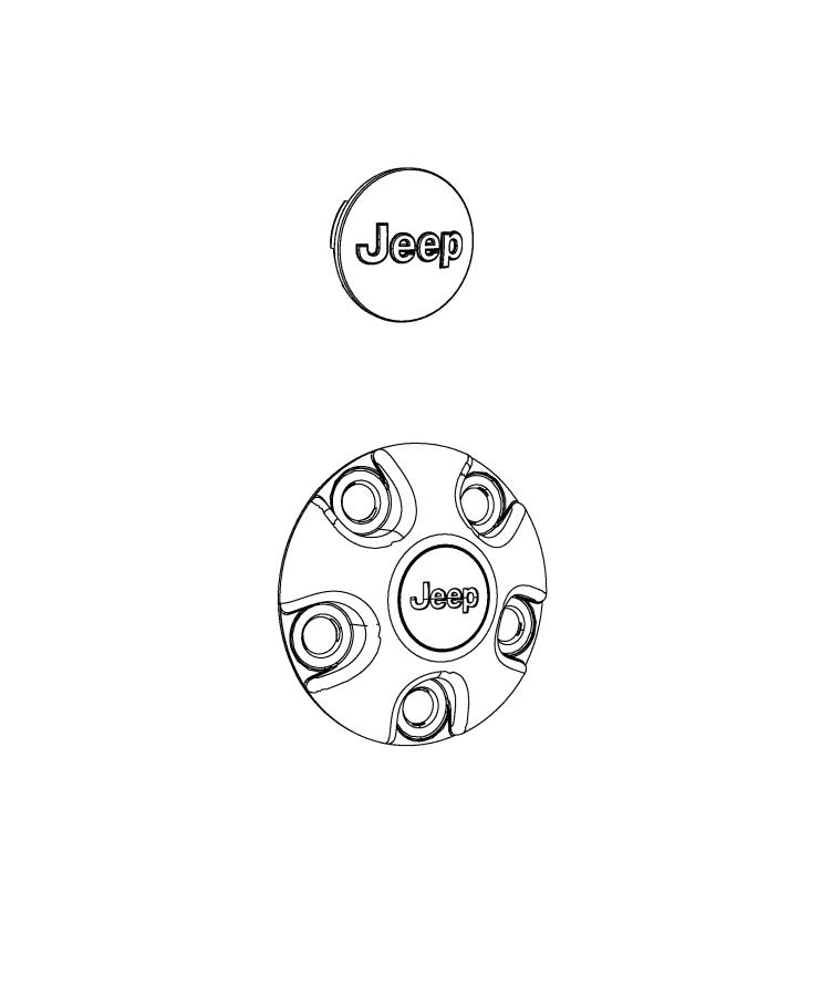 Diagram Wheel Covers and Center Caps. for your 2018 Ram 5500   